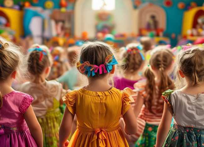 儿童故事表演发型、幼儿故事表演