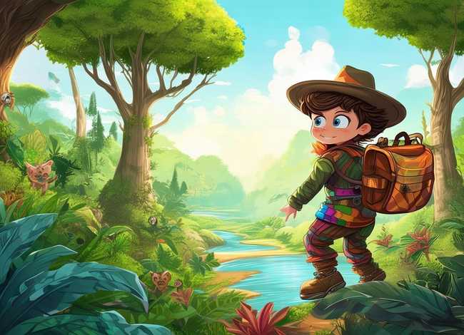 丛林冒险故事儿童绘本，丛林探险绘本故事