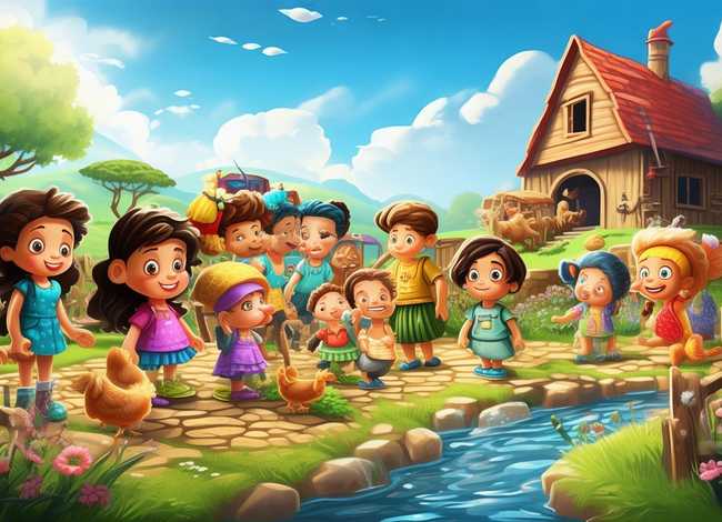 幼儿园农场故事；幼儿园农场故事文案