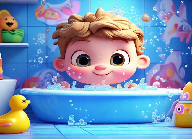关于洗澡的儿童绘本 - 关于洗澡的儿童绘本图片