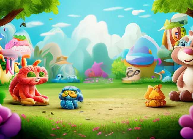 儿童画动物故事画 儿童画动物范画