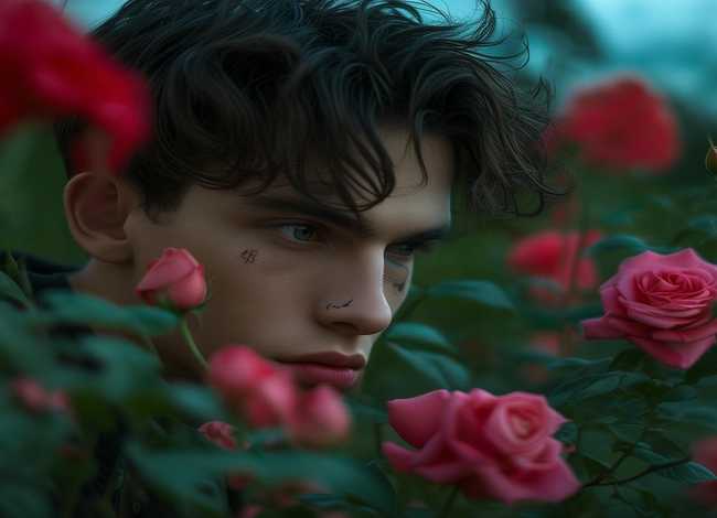 玫瑰少年背后的故事100字；玫瑰少年背后的故事100字作文