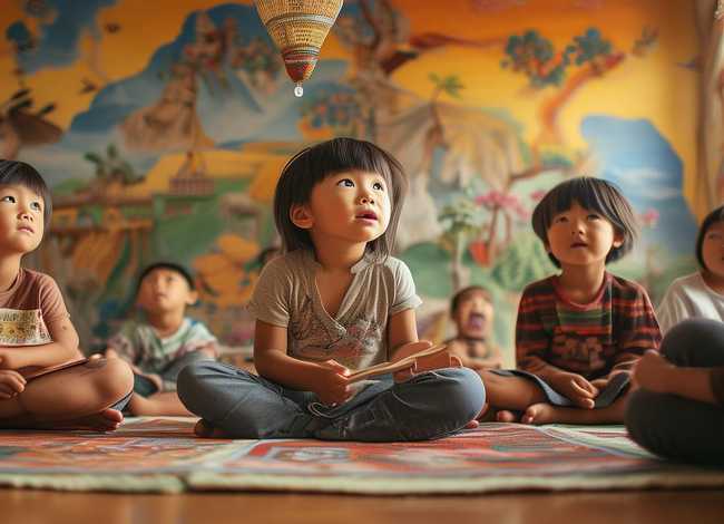 幼儿听西游记故事 幼儿听老师讲西游记的故事