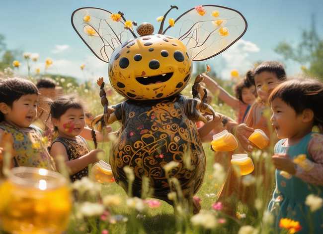 蜜蜂儿童古诗 - 蜜蜂的蜂古诗儿歌