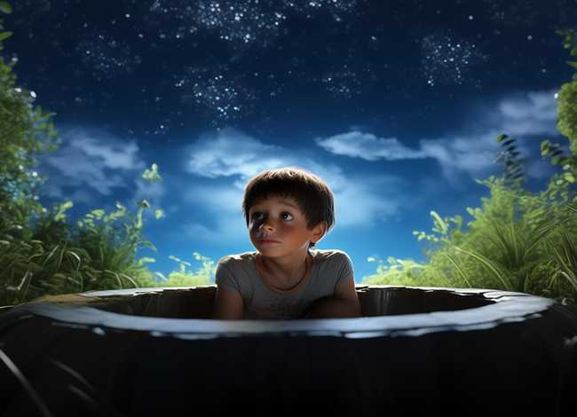 坐井观天故事文字 - 坐井观天故事文字图片