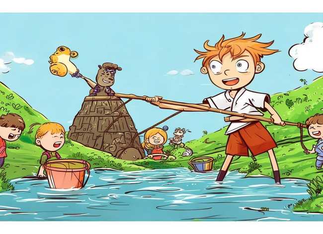 大禹治水的故事儿童版200字，大禹治水故事200字左右