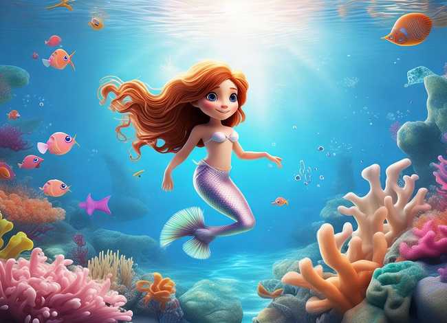 美人鱼的故事儿童视频3-6岁，播放美人鱼的故事视频