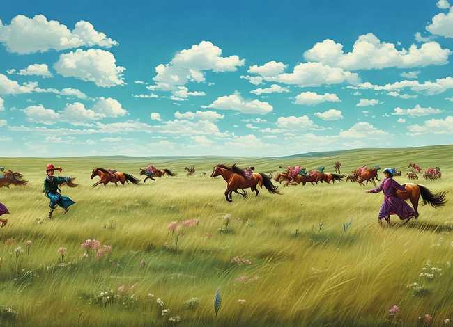 草原题材的儿童故事（草原的故事视频）