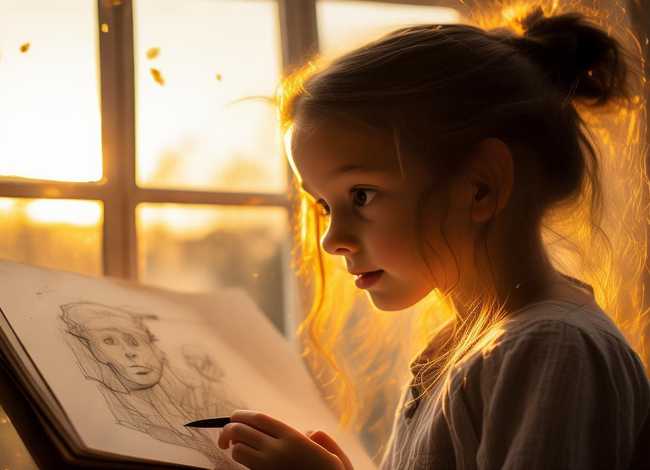 故事情节绘画图片，故事情节绘画图片简单