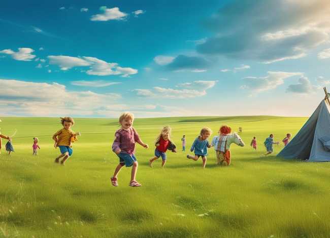 儿童大草原故事；大草原的故事