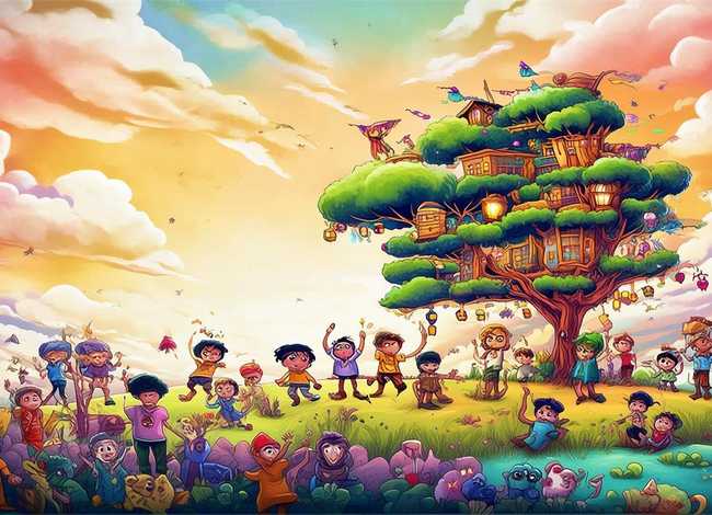 儿童故事会图片；儿童故事会图片封面