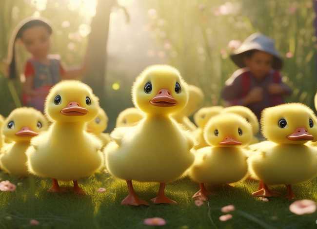 小鸭子的故事儿童、小鸭子的故事幼儿故事