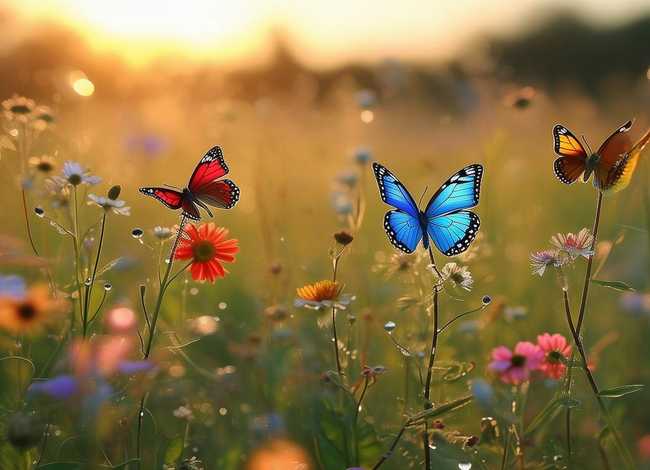 三只蝴蝶儿童故事英文版 三只蝴蝶的故事英文版