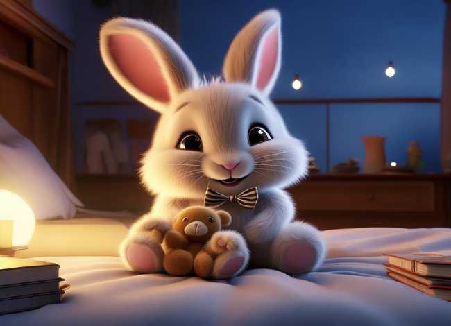 儿童睡前懂礼貌故事；睡前故事懂礼貌的小兔