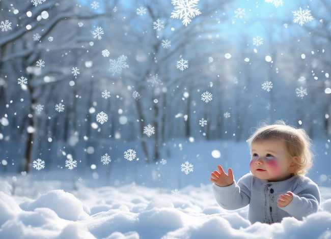 幼儿故事《雪花》 - 幼儿故事《雪花》图片