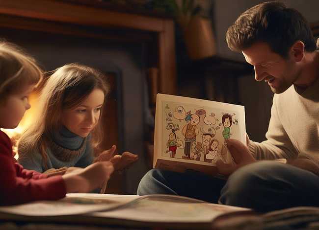 爸爸妈妈故事3-1=2（爸爸妈妈故事会图片）