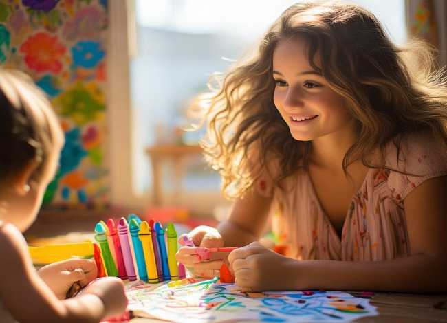 妈妈儿童画、我心目中的妈妈儿童画