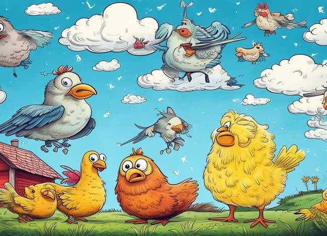 英语绘本故事chickenlittle(英语绘本故事手抄报) 英语绘本故事chickenlittle(英语绘本故事手抄报)