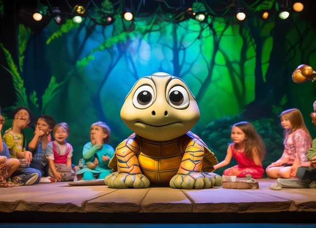 聪明乌龟儿童故事表演 - 聪明的乌龟故事表演 聪明乌龟儿童故事表演 - 聪明的乌龟故事表演