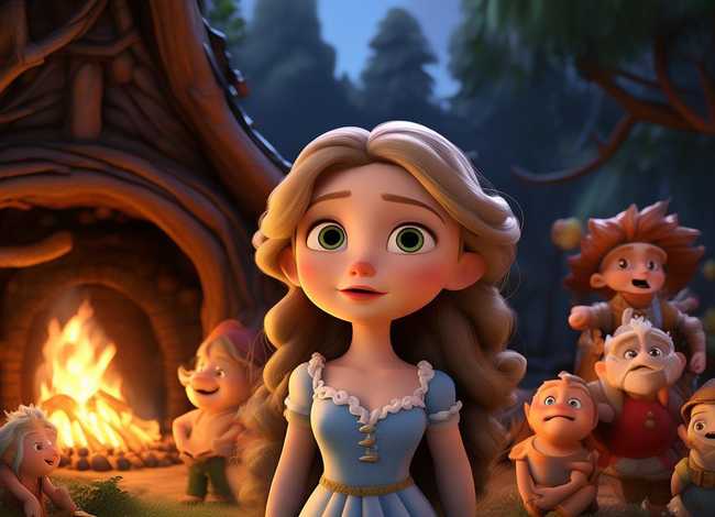 儿童童话故事白雪公主和七个小矮人的故事（给我讲一个白雪公主和七个小矮人的故事）