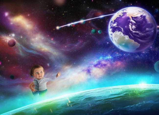 宇宙和地球儿童故事（宇宙和地球的故事）