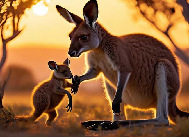 袋鼠的孩子的故事 - 袋鼠的孩子的故事简介