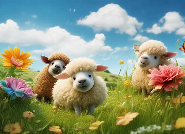 三只羊的故事绘本、三只羊的故事绘本视频