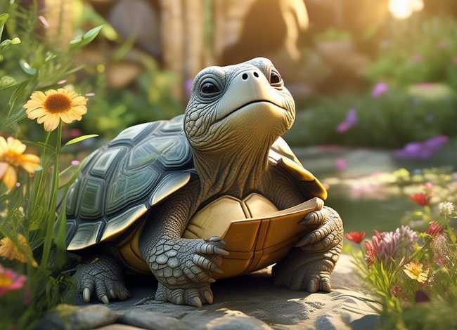 聪明乌龟故事绘本；聪明乌龟故事绘本图片