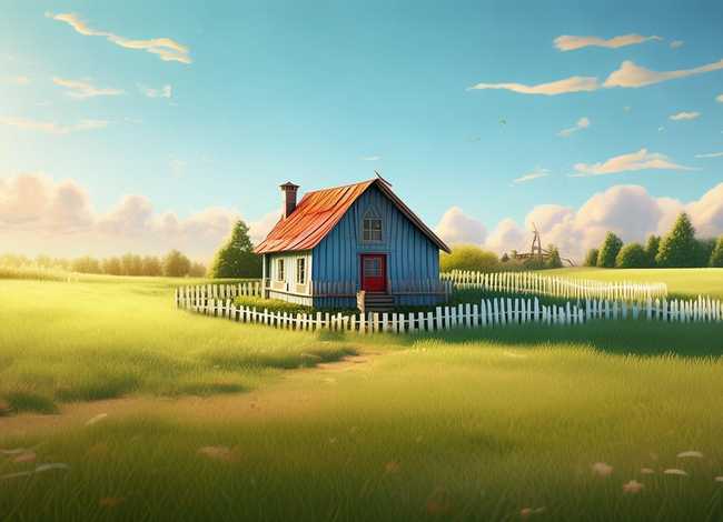 儿童故事草原上的小木屋、草原上的小木屋儿童绘本