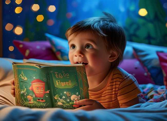 儿童睡前童话故事大拇指；大拇指故事图片