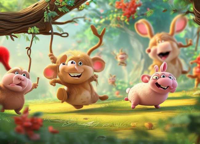 幼儿搞笑动物故事 - 幼儿搞笑动物故事大全