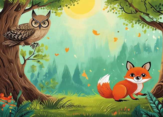 寓言故事和画（寓言故事和画画的区别）