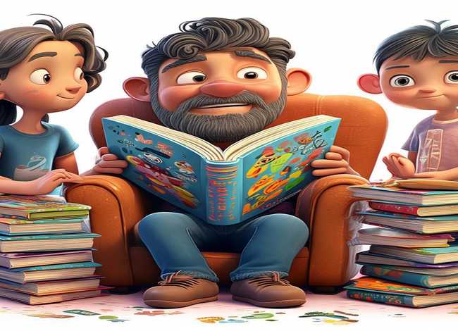 我爸爸绘本故事带图片 - 我爸爸绘本故事带图片怎么画