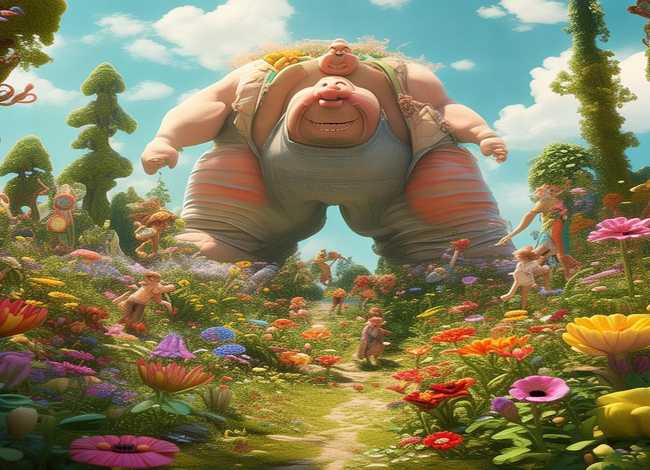 儿童绘本巨人、儿童绘本巨人的花园