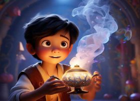 阿拉丁神灯儿童故事绘本（阿拉丁神灯的绘本故事）