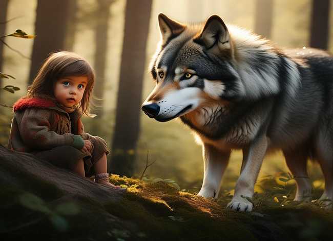 儿童狼的故事绘本，关于狼的绘本故事