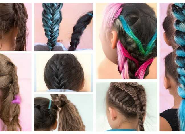 儿童编辫子的各种编法 - 儿童编辫子的各种编法大全