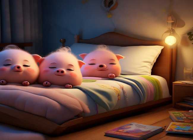 儿童睡前故事三只小猪mp3；睡前故事幼儿故事大全三只小猪mp3