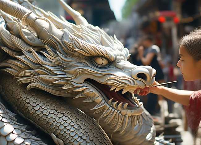 画 龙点睛的故事 - 画龙点睛的故事英文版