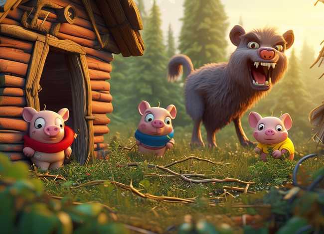 三只小猪的英语故事简短版、三只小猪的英语故事简短版带翻译 三只小猪的英语故事简短版、三只小猪的英语故事简短版带翻译