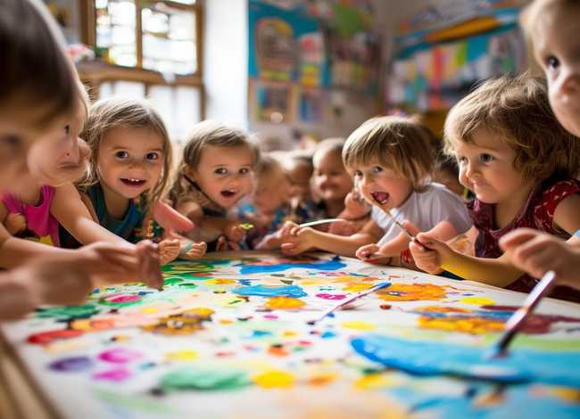 儿童画画故事会，幼儿画画故事