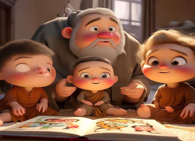 儿童睡前故事推荐0-3岁三个和尚，0到2岁睡前故事三个和尚