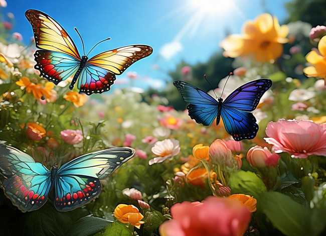 三只蝴蝶故事图片完整版；三只蝴蝶故事图片完整版大全