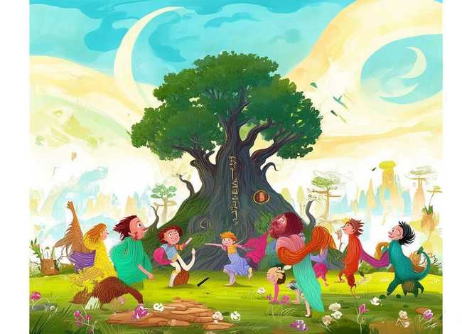 神话故事儿童动画片 - 神话故事的动画片