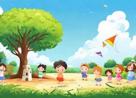 夏天的故事绘画幼儿园；夏天的故事幼儿简笔画