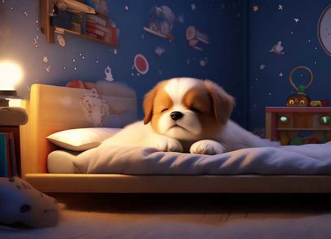 小狗的故事儿童睡前故事；小狗的睡前小故事