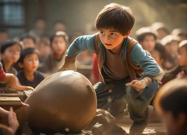 儿童故事司马光砸缸，少儿讲故事-司马光砸缸