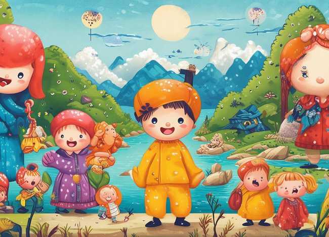 成语故事图片儿童画 - 成语故事图画图片大全二年级