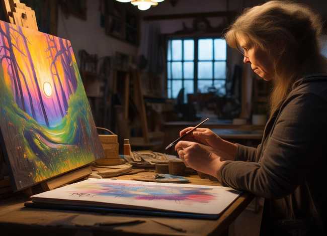 画家的画的故事,画家的画的故事怎么写 画家的画的故事,画家的画的故事怎么写