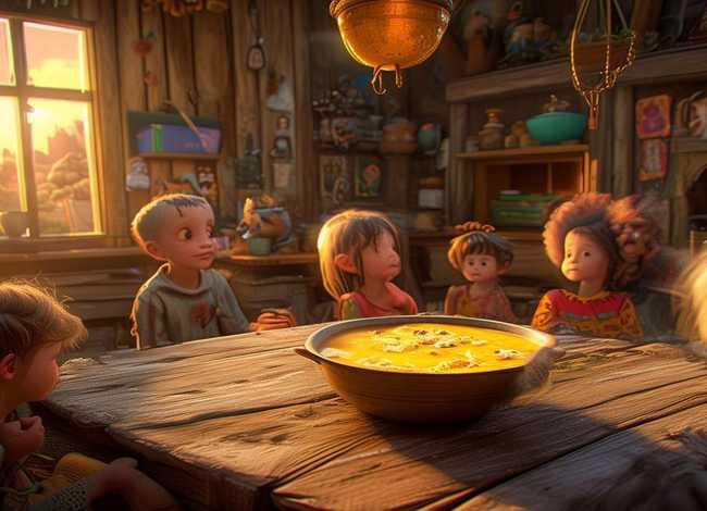 土豆黄昏厨房儿童故事 黄昏厨房童话故事300字左右